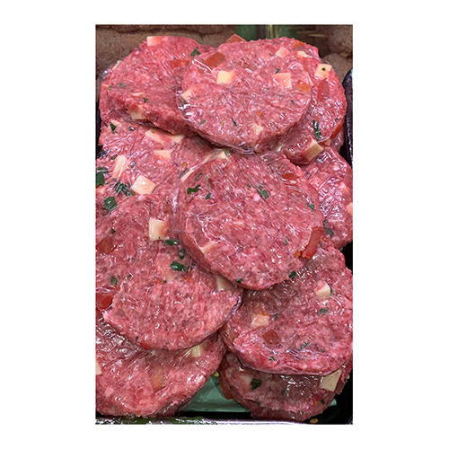 Hamburger di carne condita 6 pz 