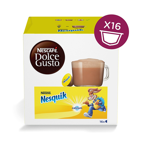 NESQUIK Latte + Cioccolato dolce gusto Conf. da 16 pz