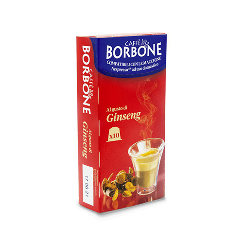 Borbone Ginseng nespresso 10 pz