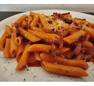 Pennette all'Amatriciana