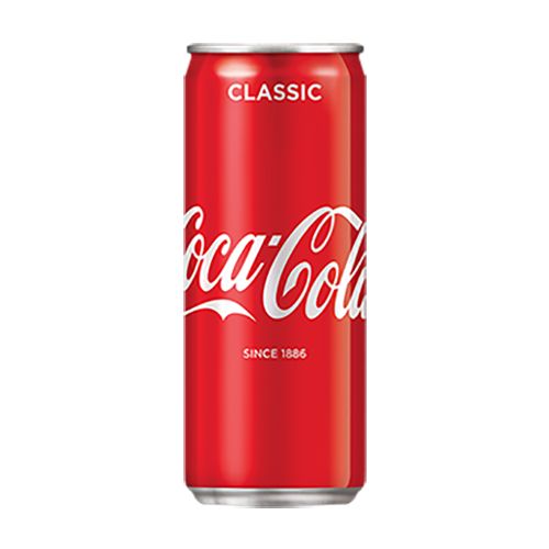 Coca cola in lattina da 33 cl
