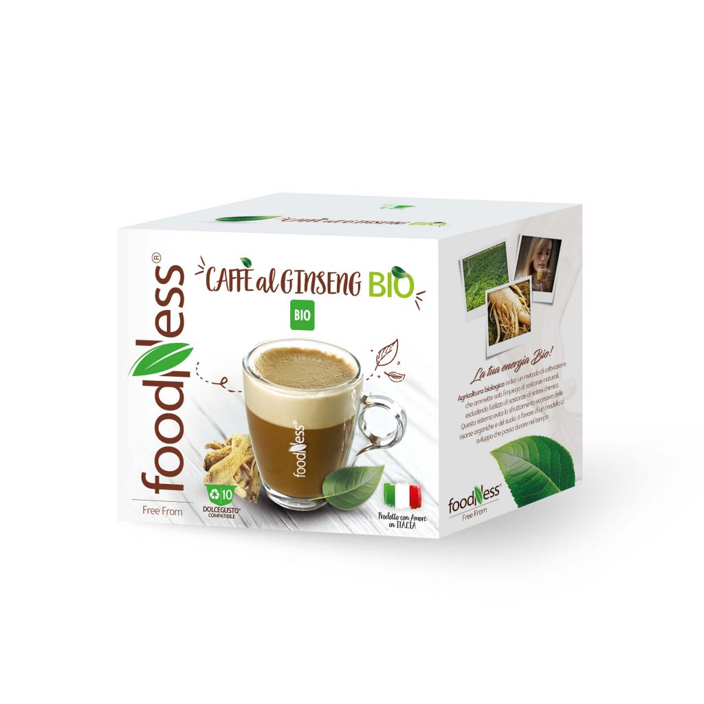 FOODNESS Ginseng BIO 10 capsule per Dolce Gusto